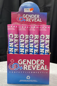 Gender reveal confetti