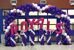 high school celebration arch