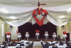 Balloon Heart Sculpture ceiling decor