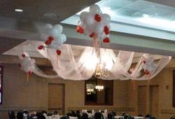 Wedding ceiling decor