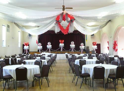 Balloon Heart Sculpture ceiling decor