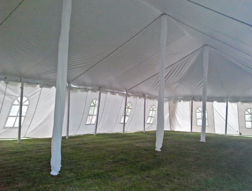 tent interior