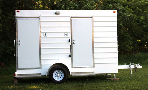 deluxe trailer portable toilet